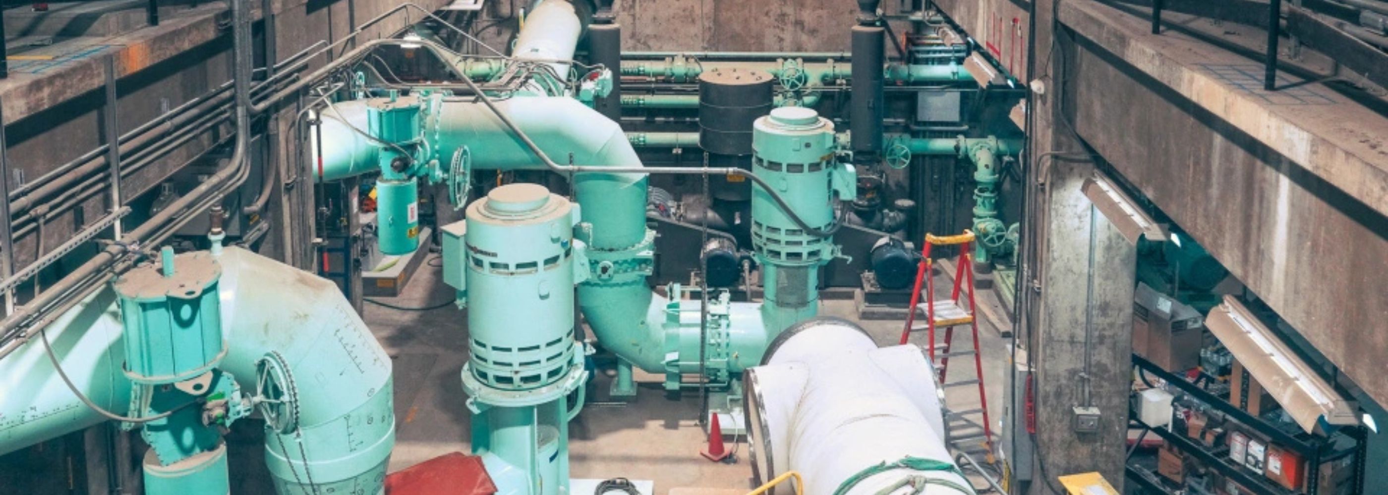 Rinconada water treatment plant construction