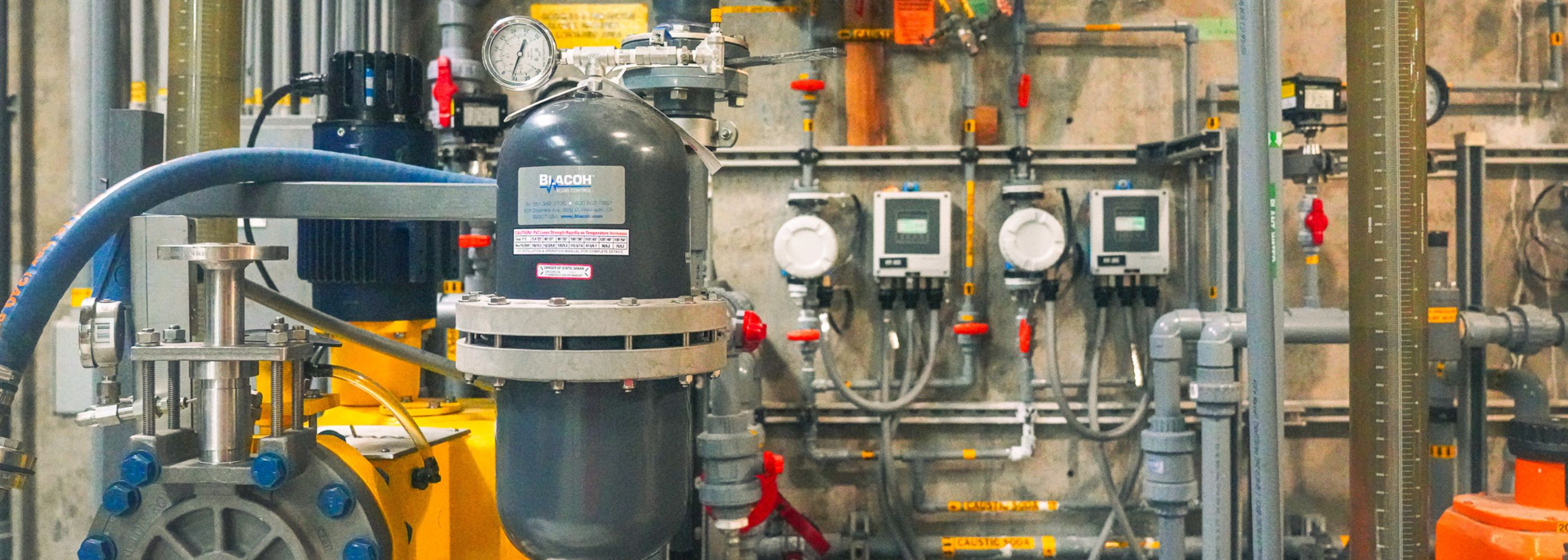 Rinconada water treatment plant construction