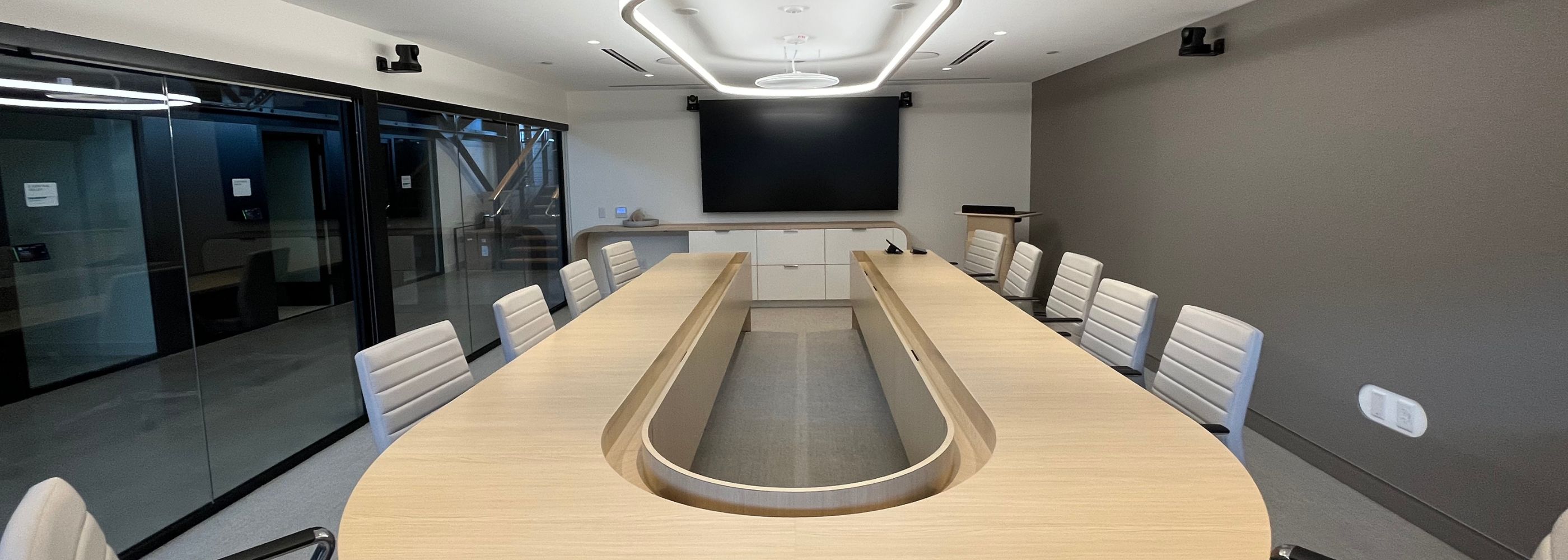 Conference room inside Sutter Health Innovation Center